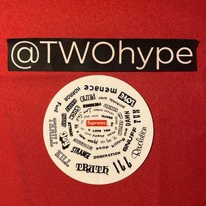 Supreme Spiral Sticker (SS21)